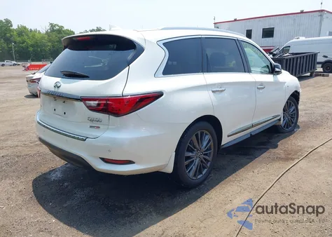 2020 Infiniti Qx60 Luxe Awd z USA, uszkodzony, nr VIN 5N1DL0MMXLC534532